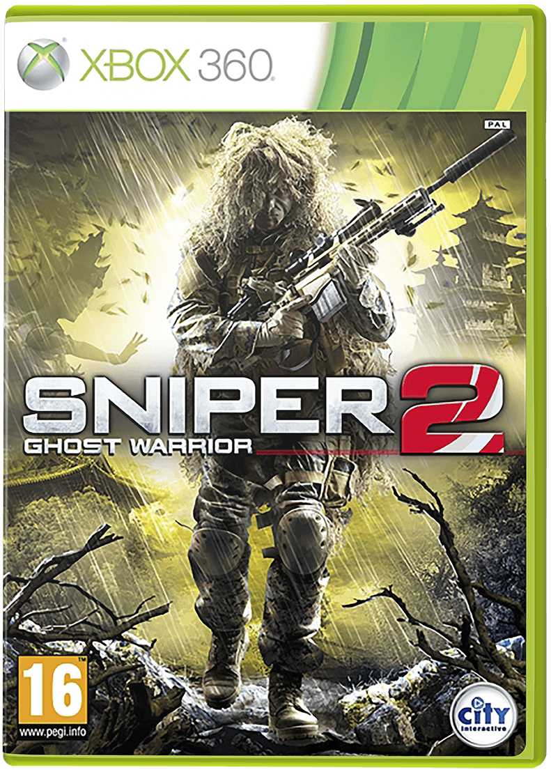 Sniper Ghost Warrior 2 box art for Xbox 360